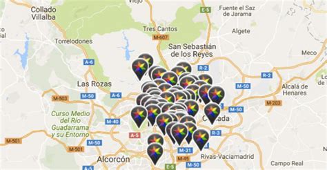 mapa cruising madrid|Mapa Gay de Madrid 2024